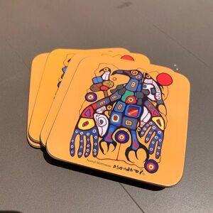 Sepe Norval Morrisseau Art Coasterts